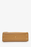 Fendi Brown Leather Peekaboo Medium Bag With Strap