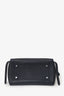 Celine Navy Leather Belt Bag With Strap