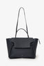 Celine Navy Leather Belt Bag With Strap