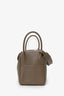 Hermès 2013 Etoupe Clemence Leather Lindy 34