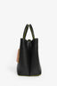 Fendi Black/Multi Shearling Petite '2Jours' Tote