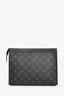 Louis Vuitton 2019 Monogram Eclipse Canvas Pochette Voyage MM
