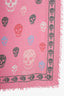 Alexander McQueen Pink/Black Scarf