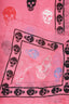 Alexander McQueen Pink/Black Scarf