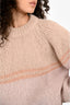 Xirena Beige/Multicolour Alpaca Wool Knit Sweater Size S