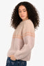 Xirena Beige/Multicolour Alpaca Wool Knit Sweater Size S