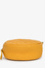 Pre-Loved Chanel™ 2018-19 Yellow Caviar Leather Round Chain Bag