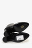 Saint Laurent Black Leather Lou 95 Ankle Boot Size 36.5