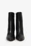 Saint Laurent Black Leather Lou 95 Ankle Boot Size 36.5