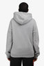 Christian Dior Grey Cotton 'CD Icon' Hooded Sweatshirt Size XL