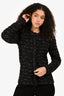 Isabelle Marant Etoile Black/White Tweed Blazer Size 36