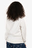 Maison Kitsuné White Cat Graphic C Sweater Size S