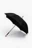 Alexander McQueen Black/Gold Tone Skull Umbrella
