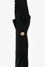 Alexander McQueen Black/Gold Tone Skull Umbrella