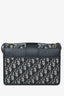 Christian Dior 2019 Navy Leather/Oblique 30 Montaigne Shoulder Bag