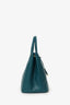 Prada 2011 Turquoise Saffiano Leather Lux Tote Bag