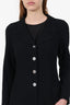 Pre-Loved Chanel™ Vintage 2000 Black Wool Single Breasted Blazer Size 34
