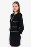 Pre-Loved Chanel™ Vintage 1994 Black/White Tweed Blazer + Skirt Suit Set Size 34