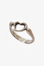 Tiffany & Co. Sterling Silver Elsa Peretti Open Heart Ring Size 4.5