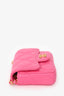Pre-Loved Chanel™ Pink Lambskin Leather Mini CC Coco Belt Bag