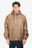 Gucci Brown Hooded Windbreaker Size 52 Mens