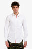 Thom Browne White/Multicolour Cotton Button-Up Shirt Estimated Size 4 Mens