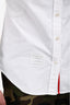 Thom Browne White/Multicolour Cotton Button-Up Shirt Estimated Size 4 Mens