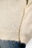 Louis Vuitton Cream/Green Mohair Patterned Sweater Size L Mens