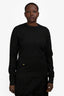 Christian Dior Black Cashmere Sparkly Sweater Size M