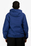 Louis Vuitton x Yayoi Kusama Blue/Multicolour Patched Hooded Windbreaker Jacket Size 50