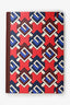 Gucci Red/Blue Coated/Canvas Notebook