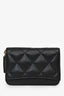 Pre-Loved Chanel™ Black Caviar Leather CC Zip Wallet GHW