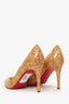 Christian Louboutin Cork Lucido Heels Size 41