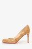 Christian Louboutin Cork Lucido Heels Size 41