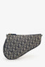 Christian Dior 2004 Navy Oblique Saddle Pouch