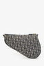 Christian Dior 2004 Navy Oblique Saddle Pouch
