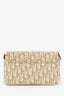 Christian Dior by John Galliano 2005 Beige Diorissimo Floral Crossbody Bag