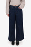 Agolde Dark Blue Wide Leg Jeans Size 28