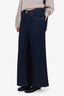 Agolde Dark Blue Wide Leg Jeans Size 28
