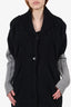Maison Margiela Black Chunky Knit Vest Size 1