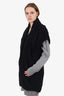 Maison Margiela Black Chunky Knit Vest Size 1