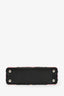 Louis Vuitton 2015 Black/Multicolour Leather Wild Flowers Capucines BB Top Handle Bag with Strap