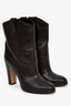 Gianvito Rossi Dark Brown Leather 'Western' Boots Size 37