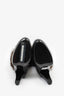 Hermès Black Leather Fur Lined Boots Size 38