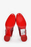 Christian Louboutin Red Patent Leather Miss Jane Pumps Size 36.5
