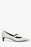 Hermès Grey Leather 'Kiara' 40 Pumps Size 37