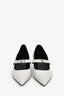 Hermès Grey Leather 'Kiara' 40 Pumps Size 37
