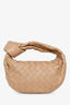 Bottega Veneta Beige Intrecciato Lambskin Mini Jodie Bag