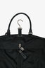 Prada Enameled Metal Triangle Garment Bag