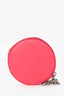 Gucci Pink Leather Round GG Coin Pouch